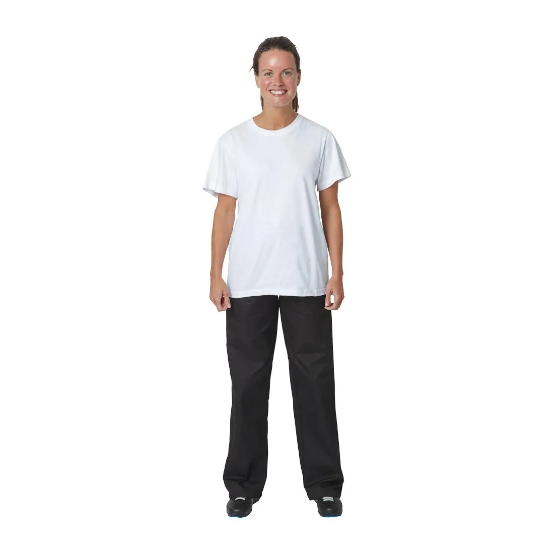 A103-L Unisex Chef T-Shirt White L