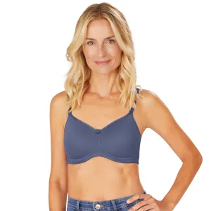 Amoena® Mara T-Shirt Bra Indigo Blue