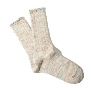 Anonymous Ism Natural 5 Color Mix Crew Socks