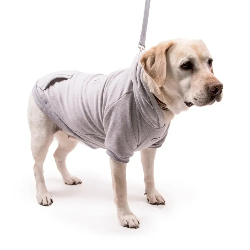 BFF Grey Fleece Dog Hoodie Sweatshirt XXS to 100  LBS  ****FINAL SALE ****