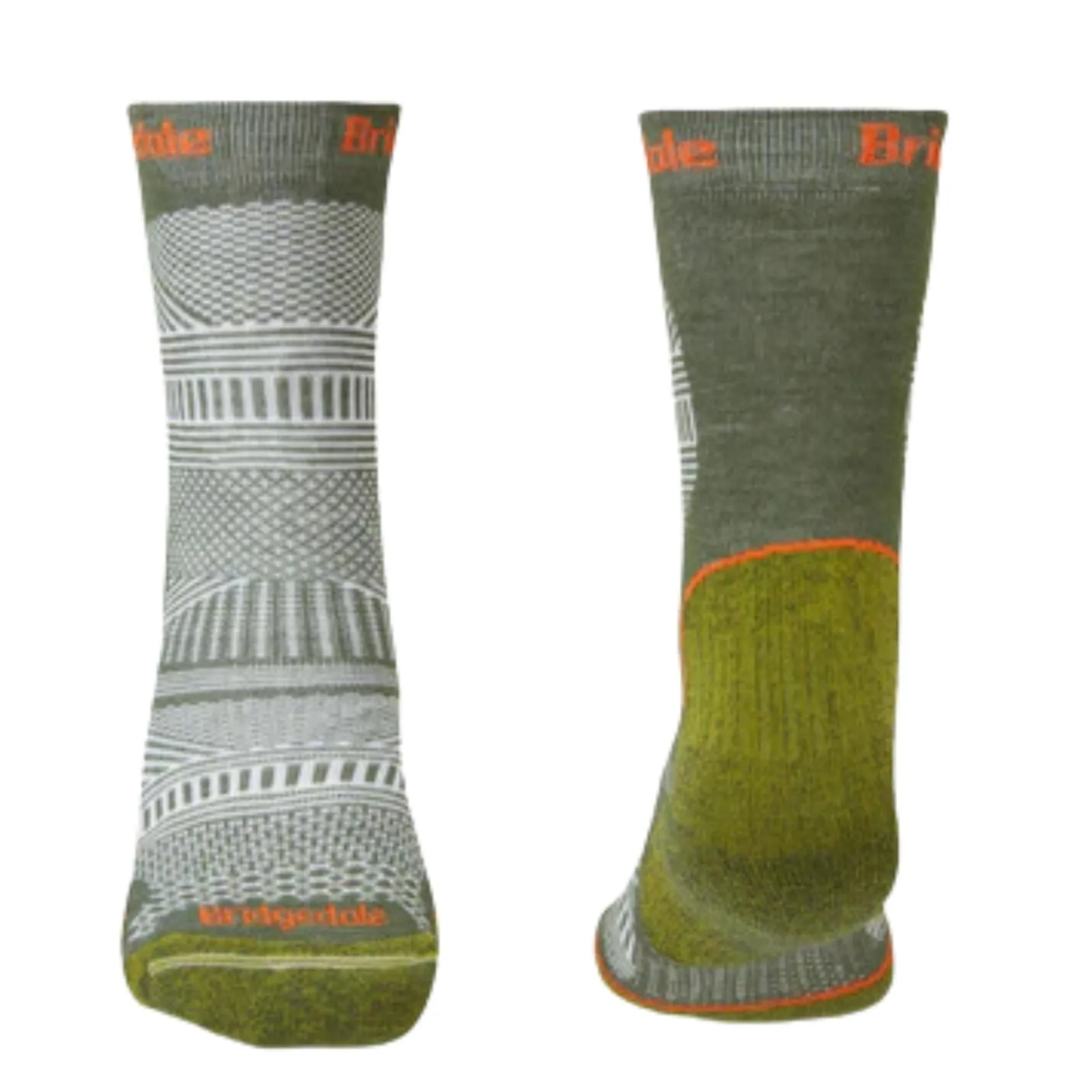 Bridgedale Mens Hike Ultralight T2 Coolmax Performance Original Boot Socks