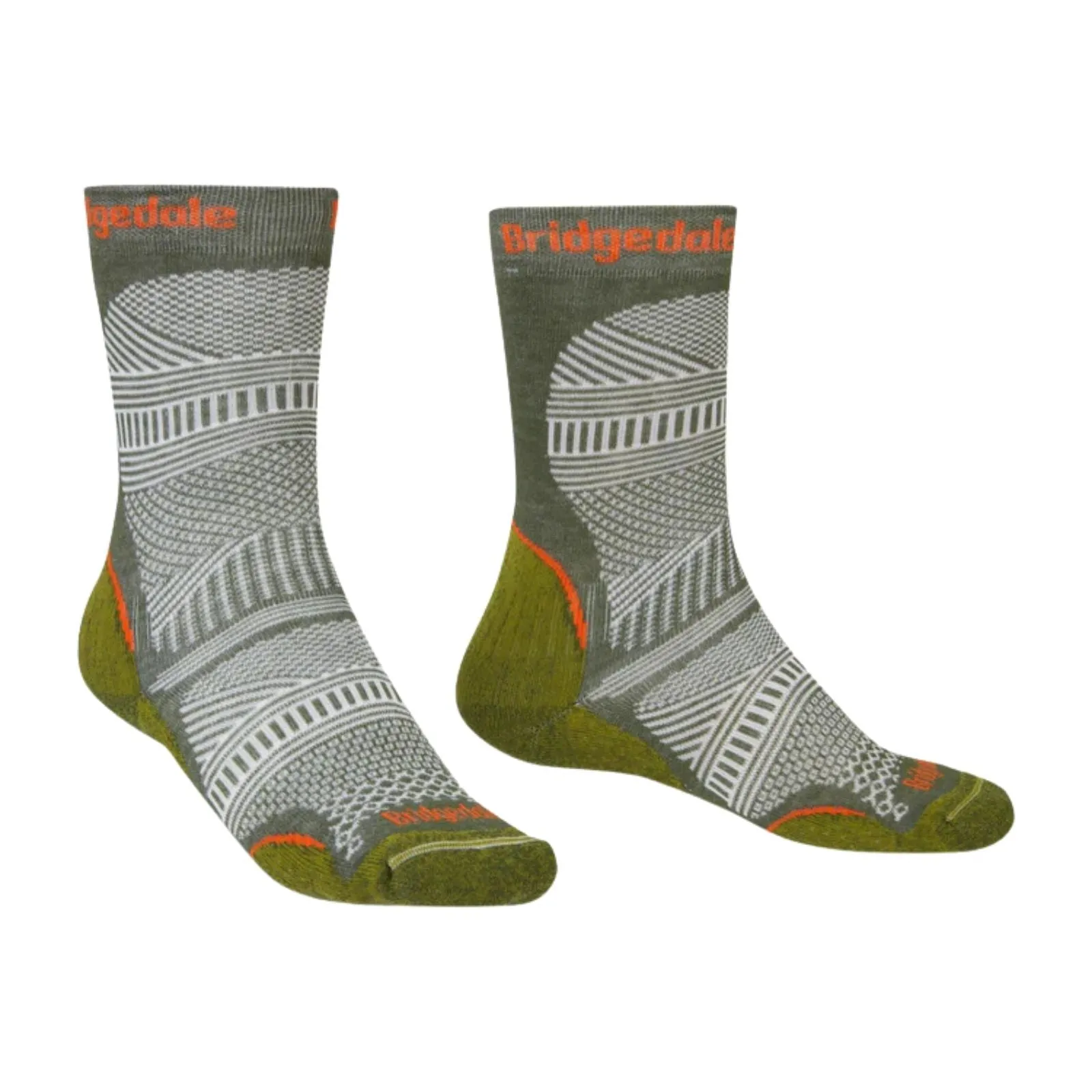 Bridgedale Mens Hike Ultralight T2 Coolmax Performance Original Boot Socks