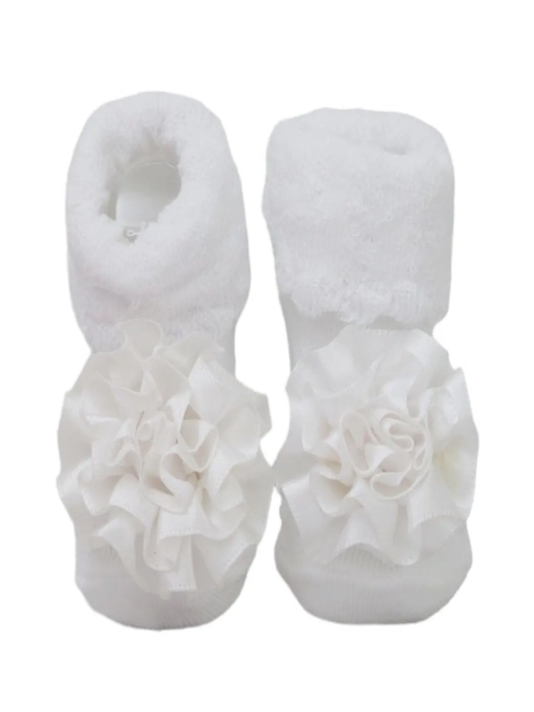 Charming Petals and Bows Baby Girl Socks Set
