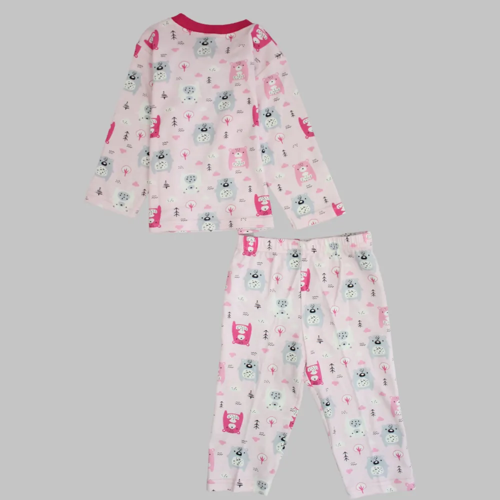 Colorful Bears Long-Sleeved Pajama