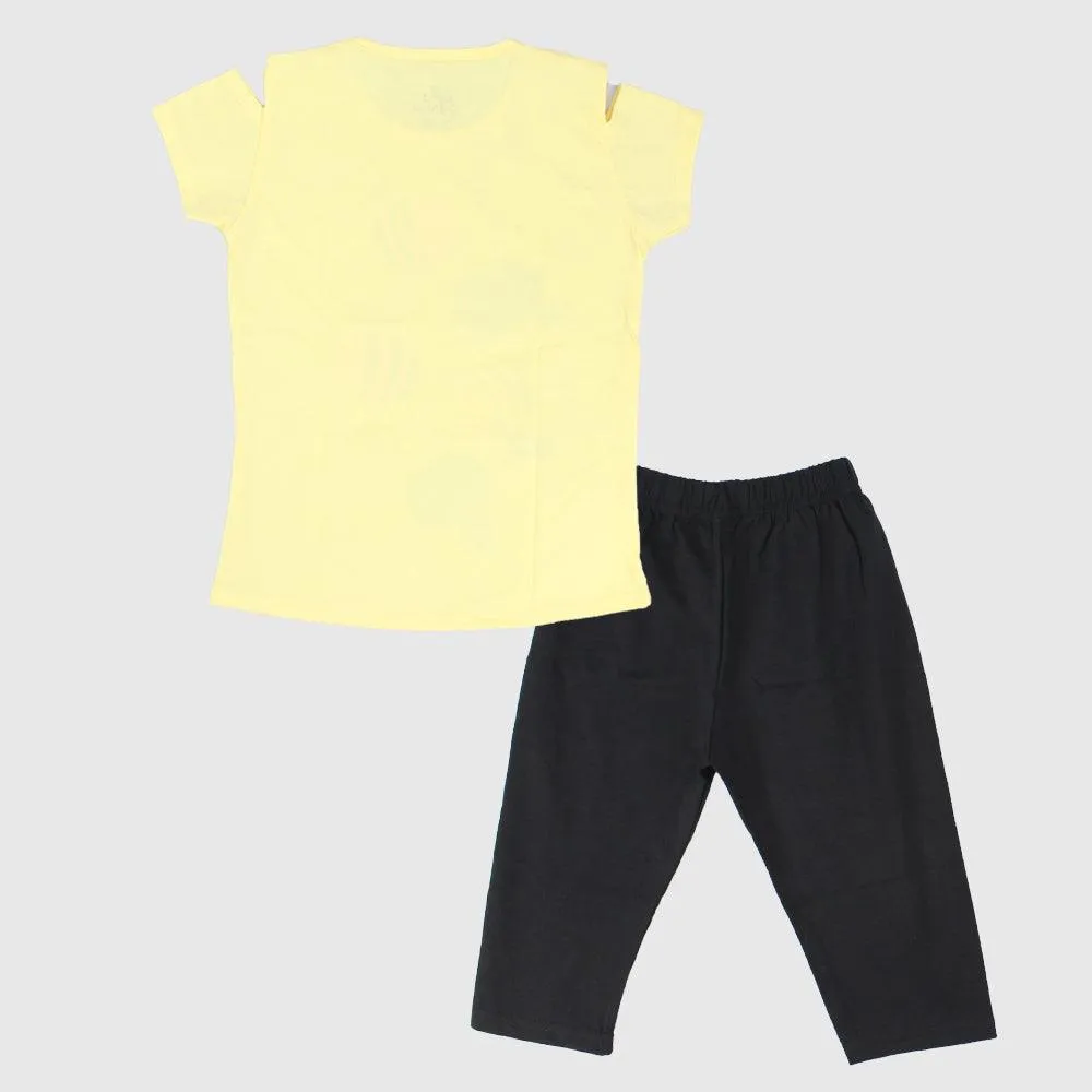 Colorful Bees Short-Sleeved Pajama