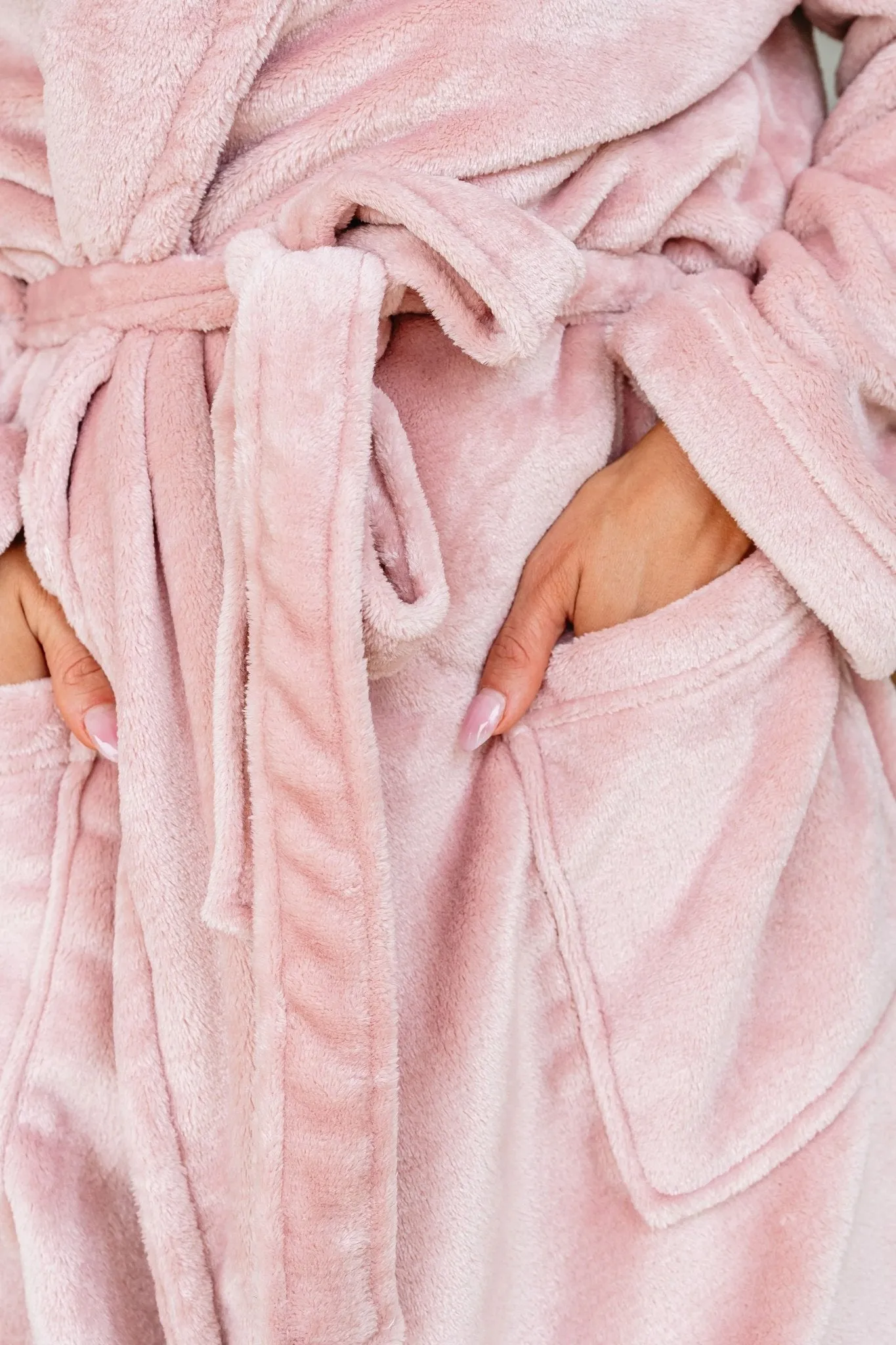 Cozy Soft Pink Robe