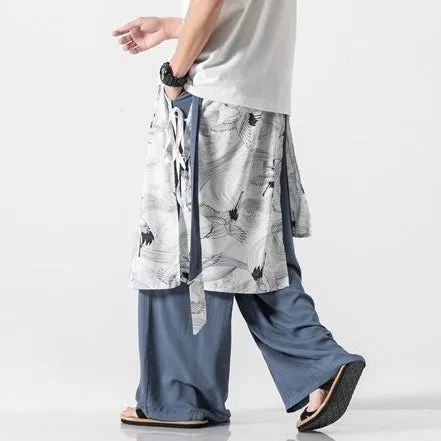 Crane Loose Wide Leg Pants