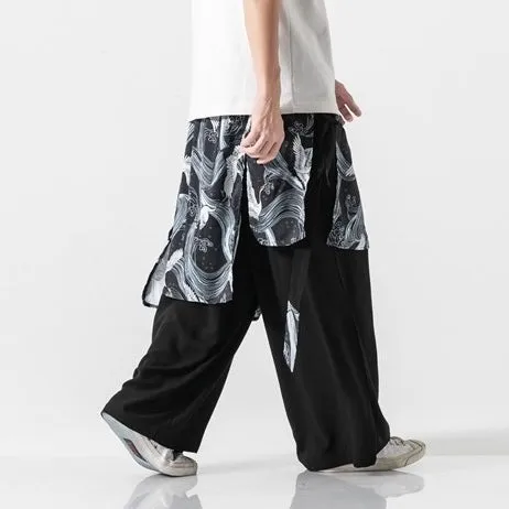Crane Loose Wide Leg Pants