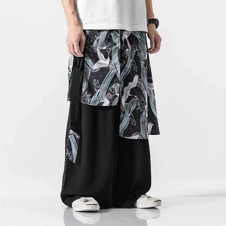 Crane Loose Wide Leg Pants