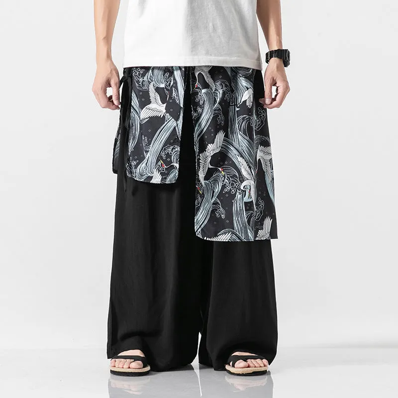 Crane Loose Wide Leg Pants
