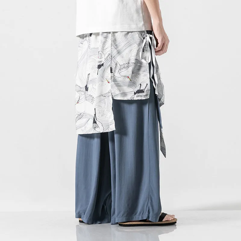 Crane Loose Wide Leg Pants