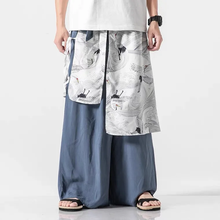 Crane Loose Wide Leg Pants