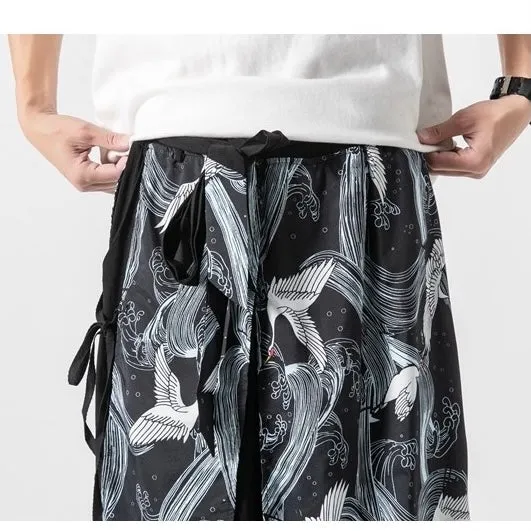 Crane Loose Wide Leg Pants