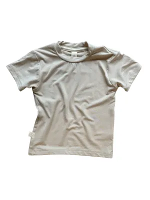 Crew Neck Essential Tee | Baby & Toddler | Luxury Bamboo | Sand