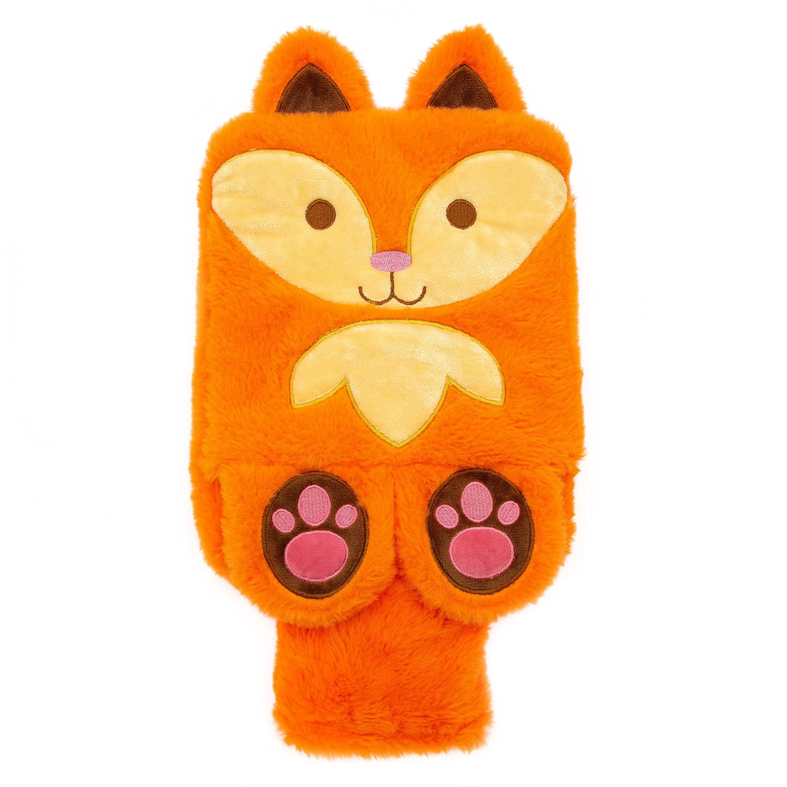 Cute Fox Plush Novelty Animal Hot Water Bottle - 2L Capacity