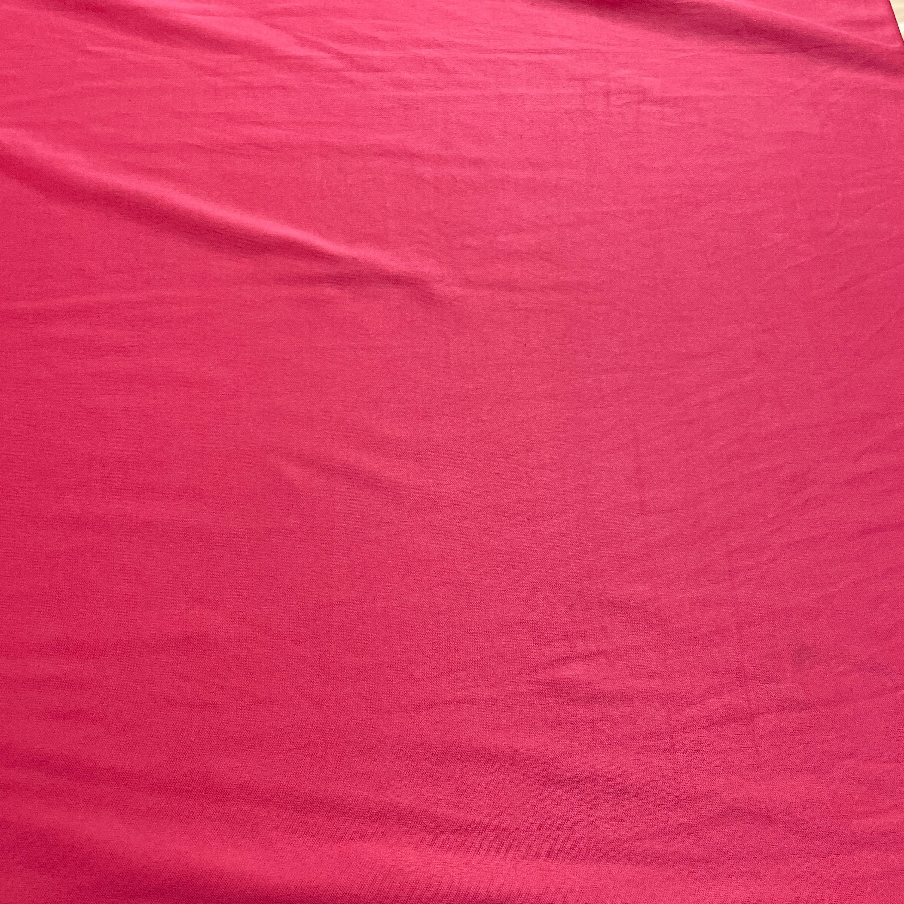 Dark Hot Pink Solid Lycra Dyed Fabric