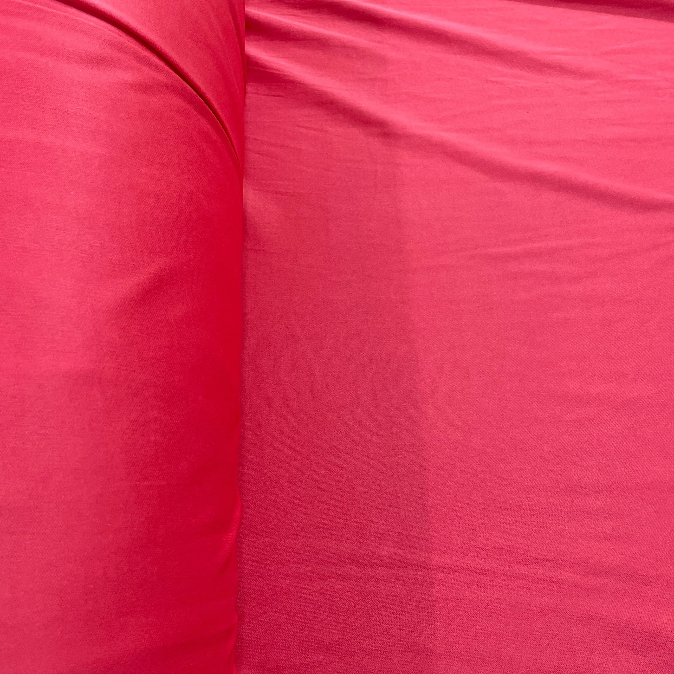 Dark Hot Pink Solid Lycra Dyed Fabric