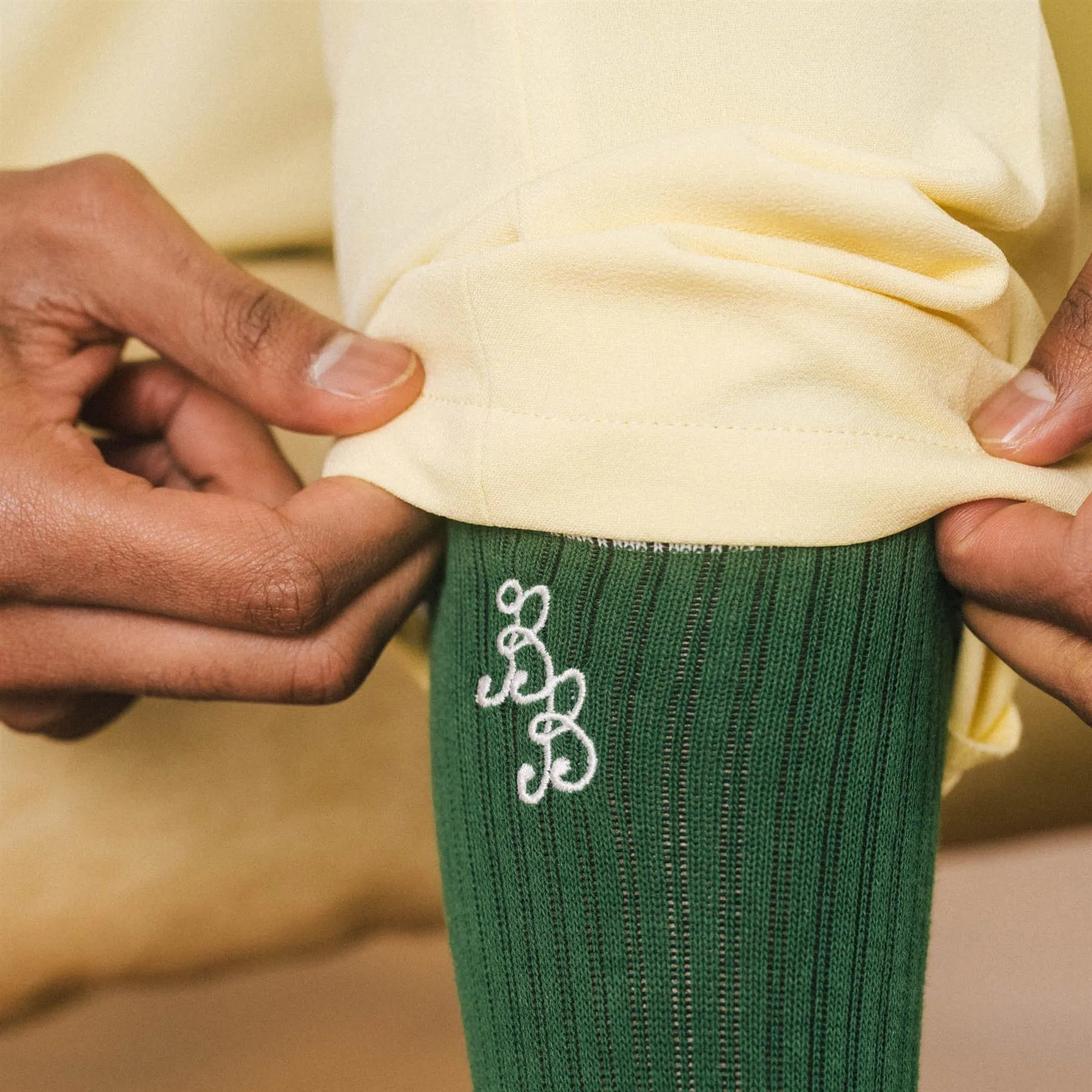 Essential Socks Eden Green - 2024