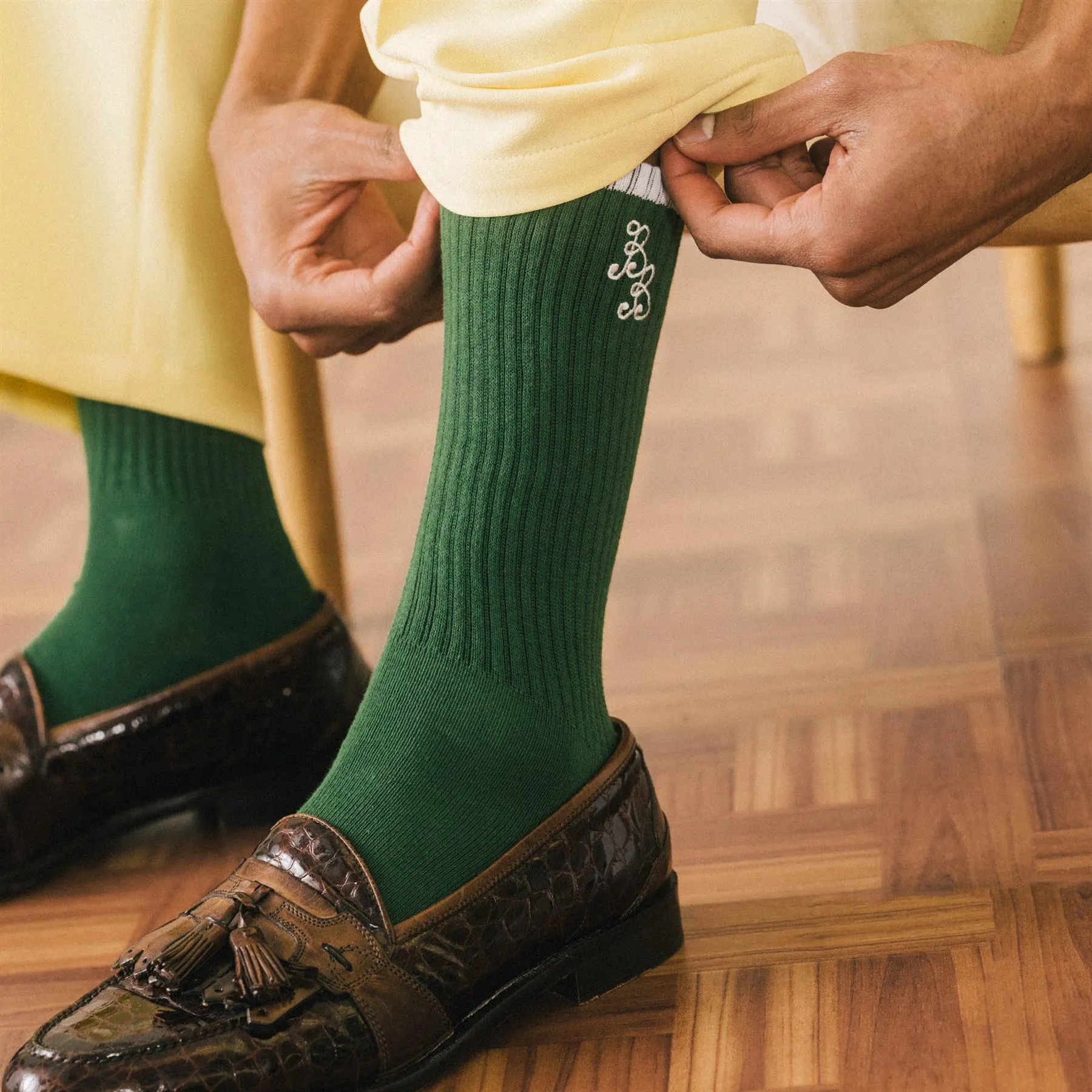 Essential Socks Eden Green - 2024