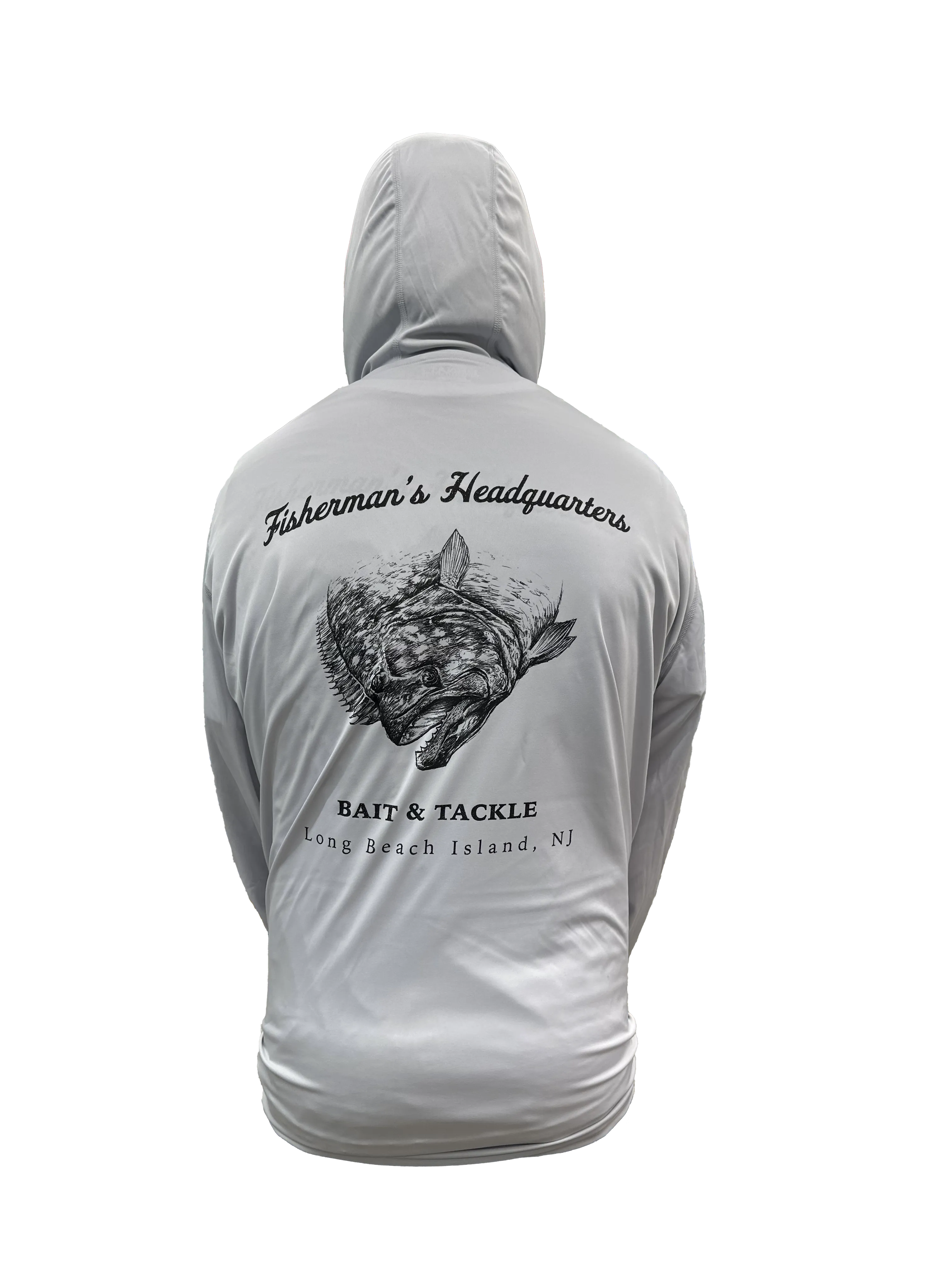 Fish Heads Performance Long Sleeve Hooded Fluke Shirt