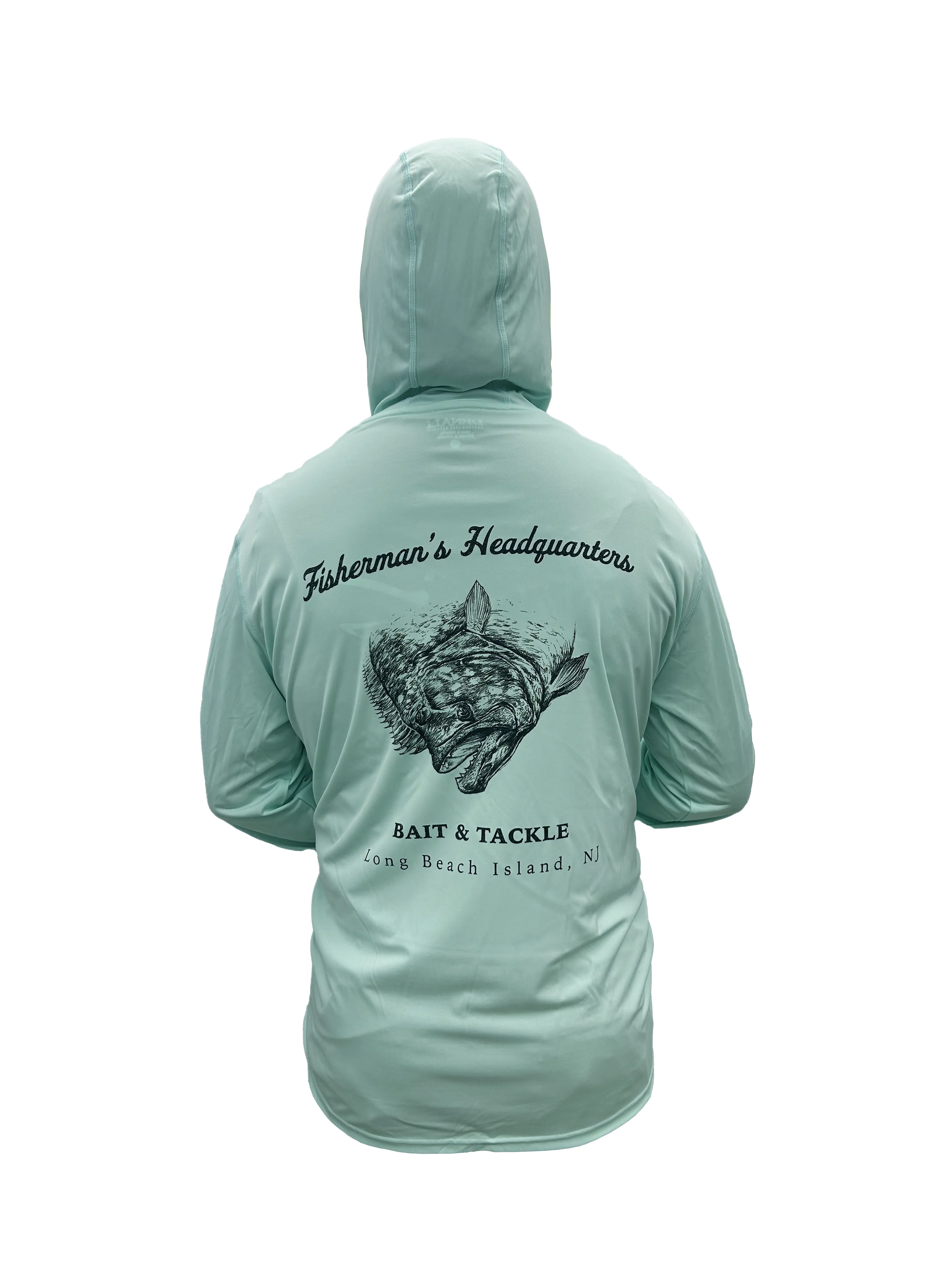 Fish Heads Performance Long Sleeve Hooded Fluke Shirt