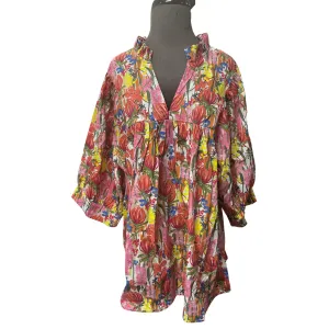 Floral V-Neck Top