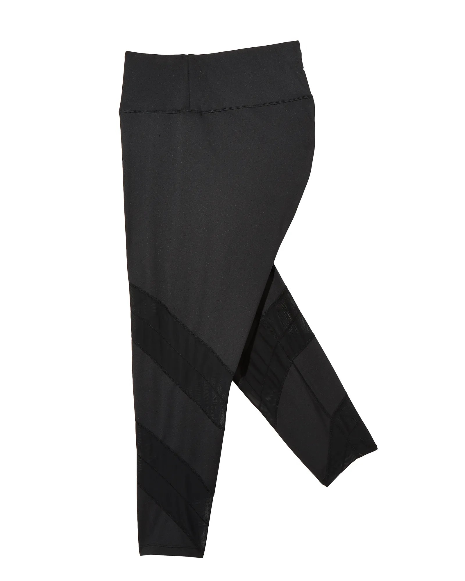 Gardner 7/8 Tights with Mesh Details | Black