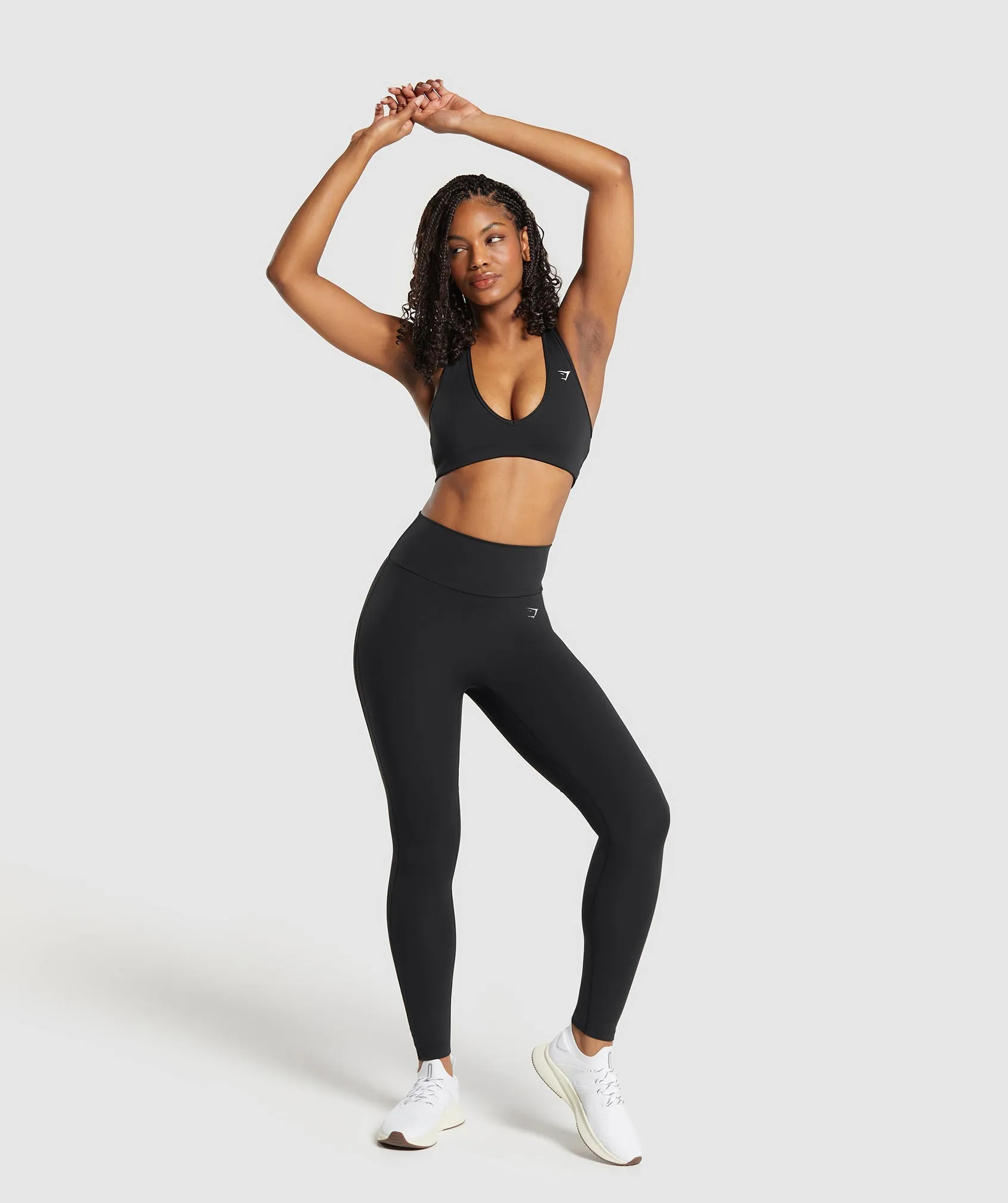 Gymshark Mesh Placement Leggings - Black