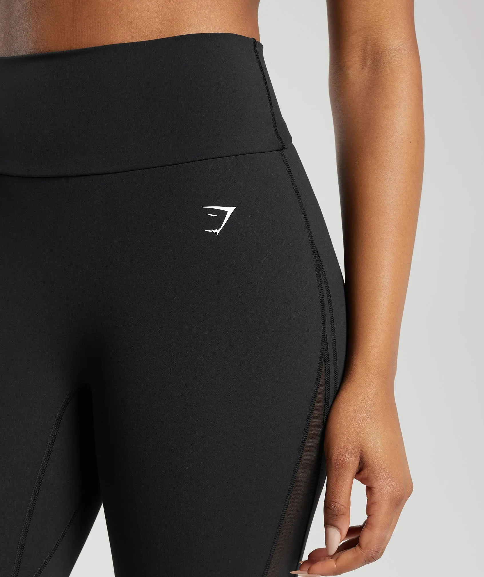 Gymshark Mesh Placement Leggings - Black