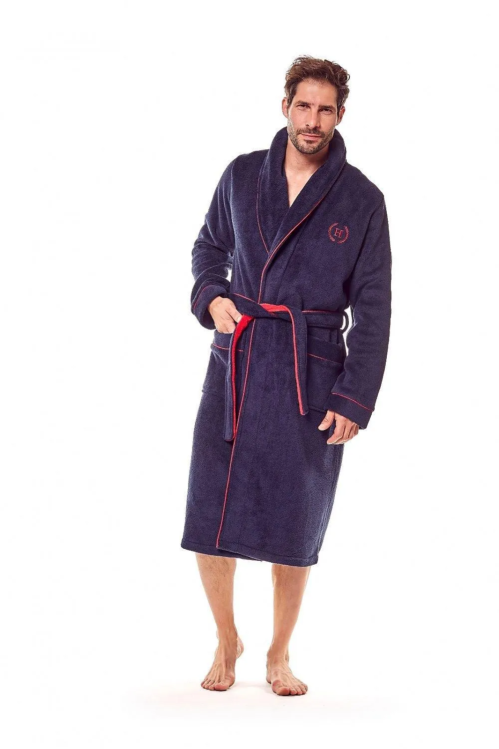 Henderson grey colour  bathrobe