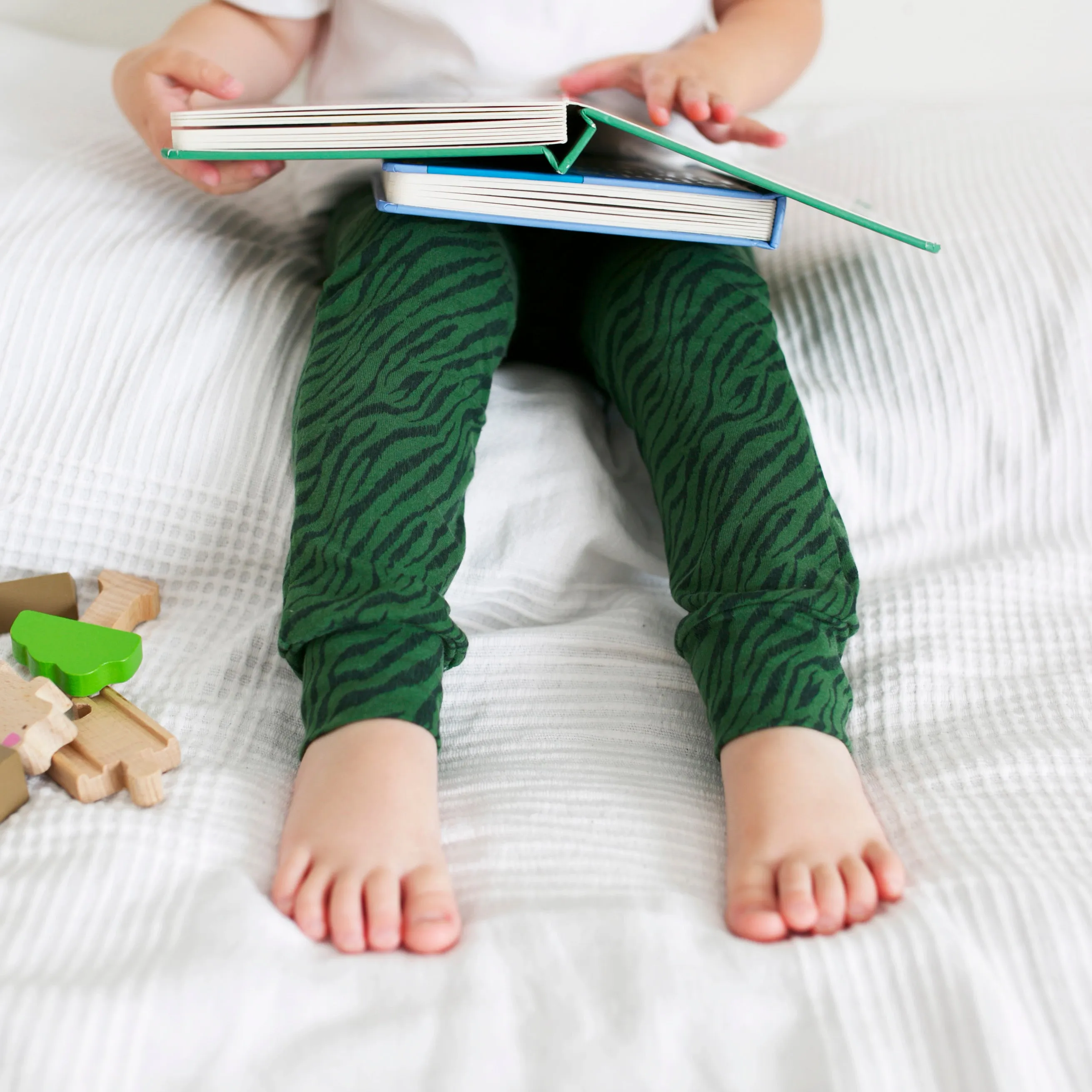 Khaki Tiger Print Leggings