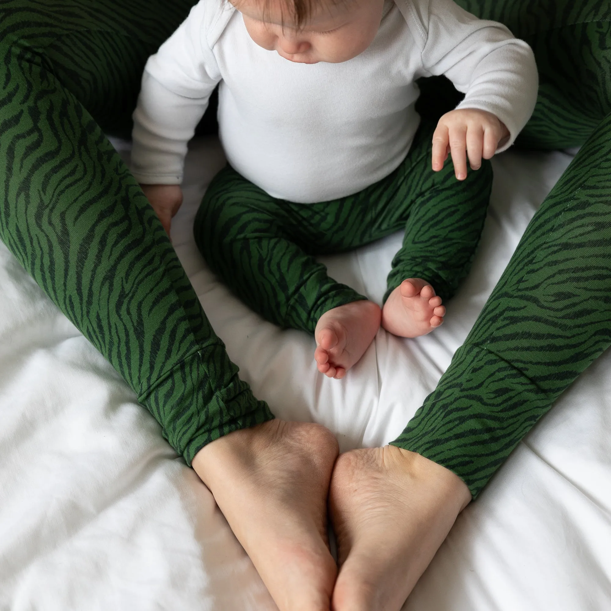Khaki Tiger Print Leggings