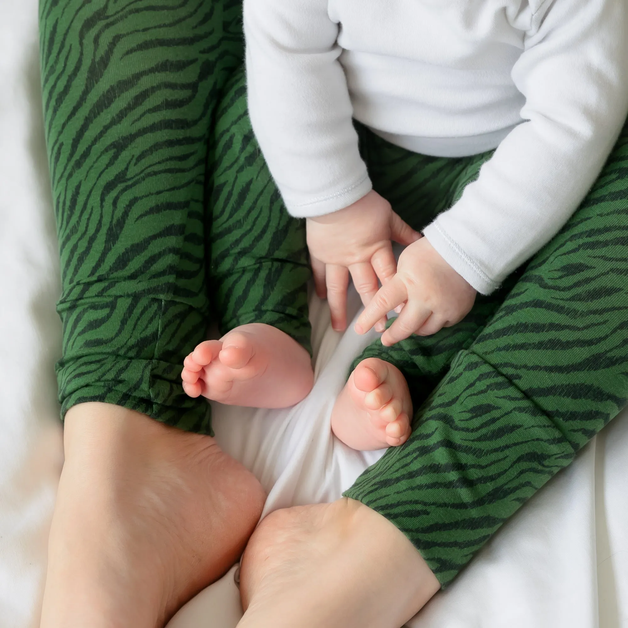 Khaki Tiger Print Leggings