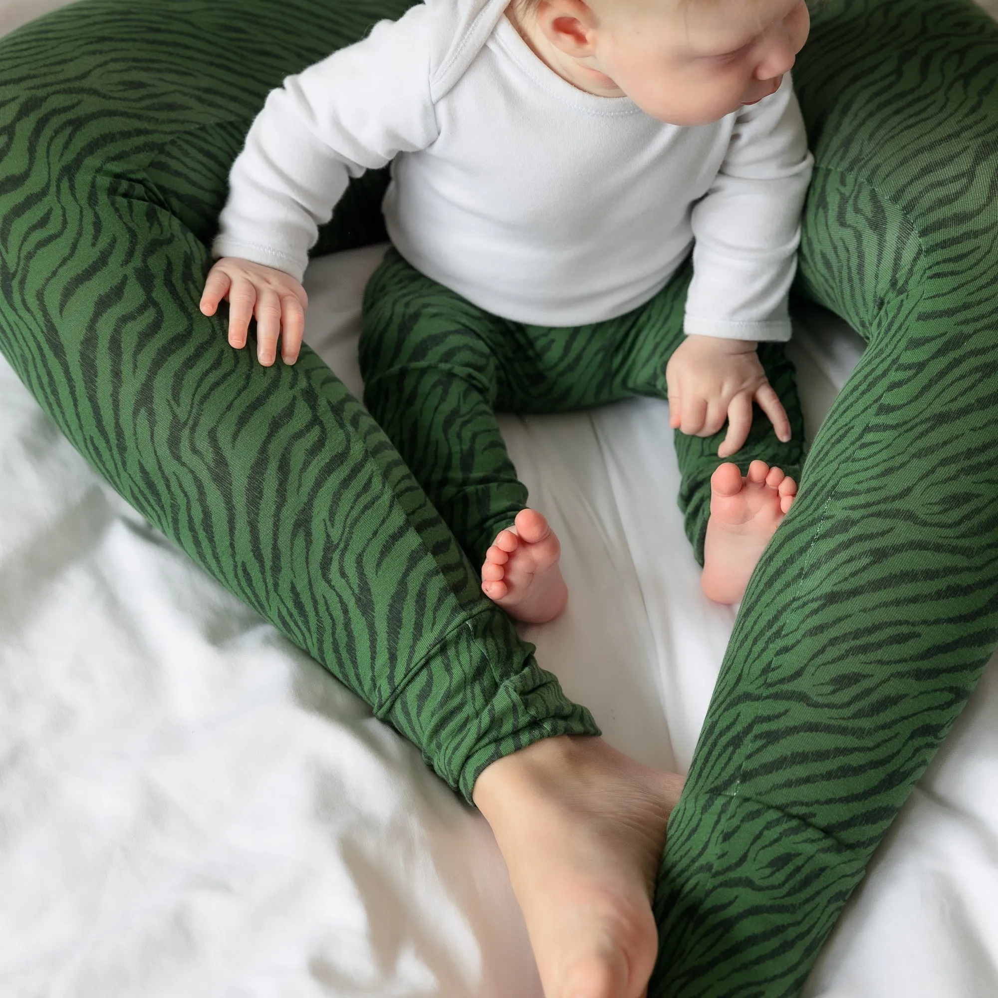 Khaki Tiger Print Leggings