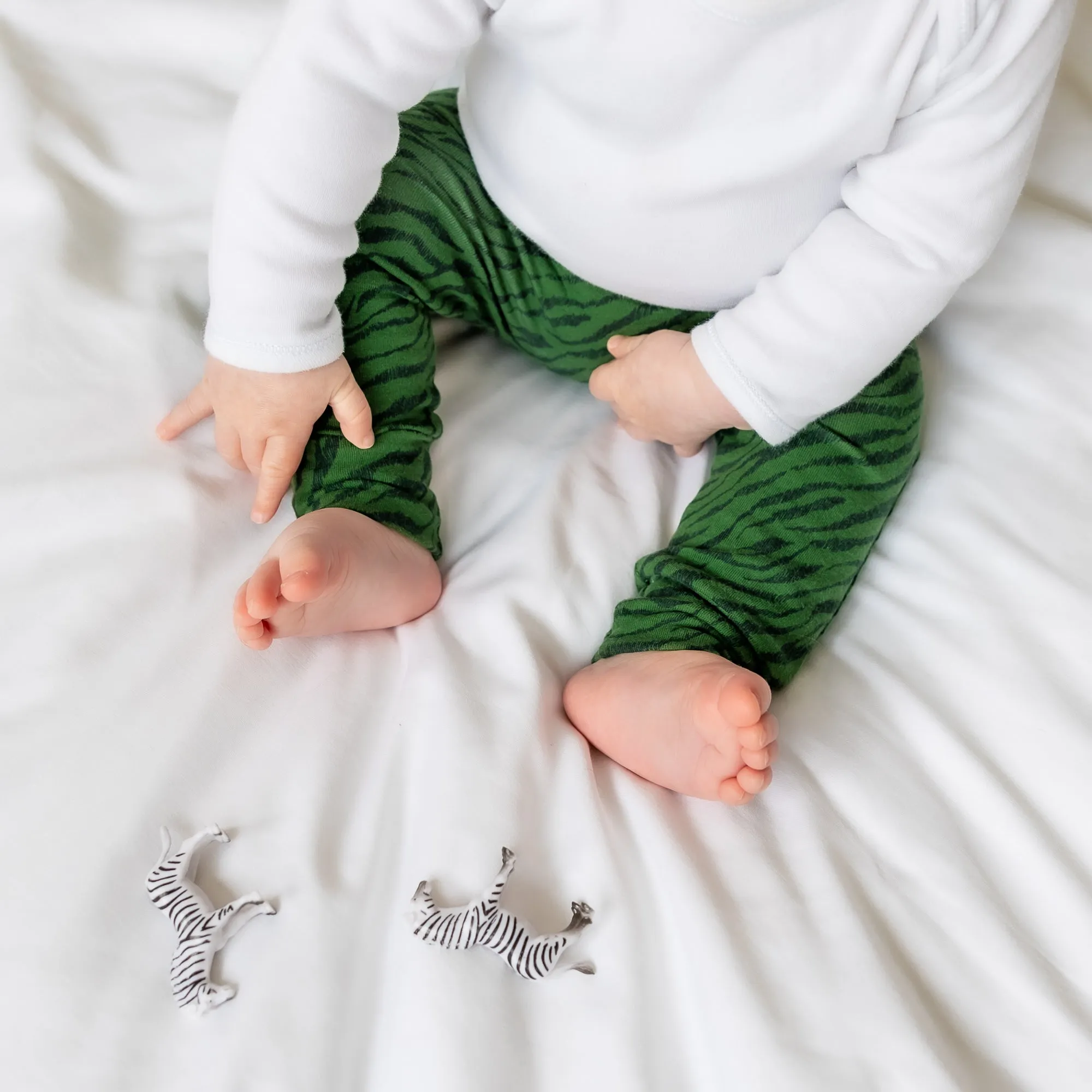 Khaki Tiger Print Leggings
