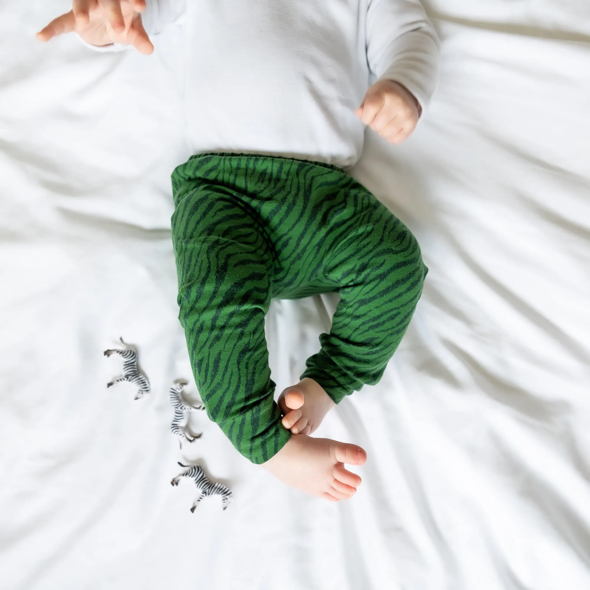 Khaki Tiger Print Leggings