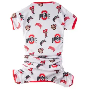 Little Earth Productions NCAA Ohio State Buckeyes Pet Pajamas