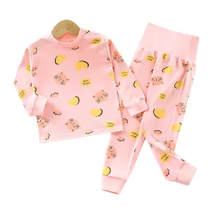 Newborn Toddler Kids Baby Boys Clothing Set Long Sleeve Tops Pants Little Kids All season Outfits, Brown