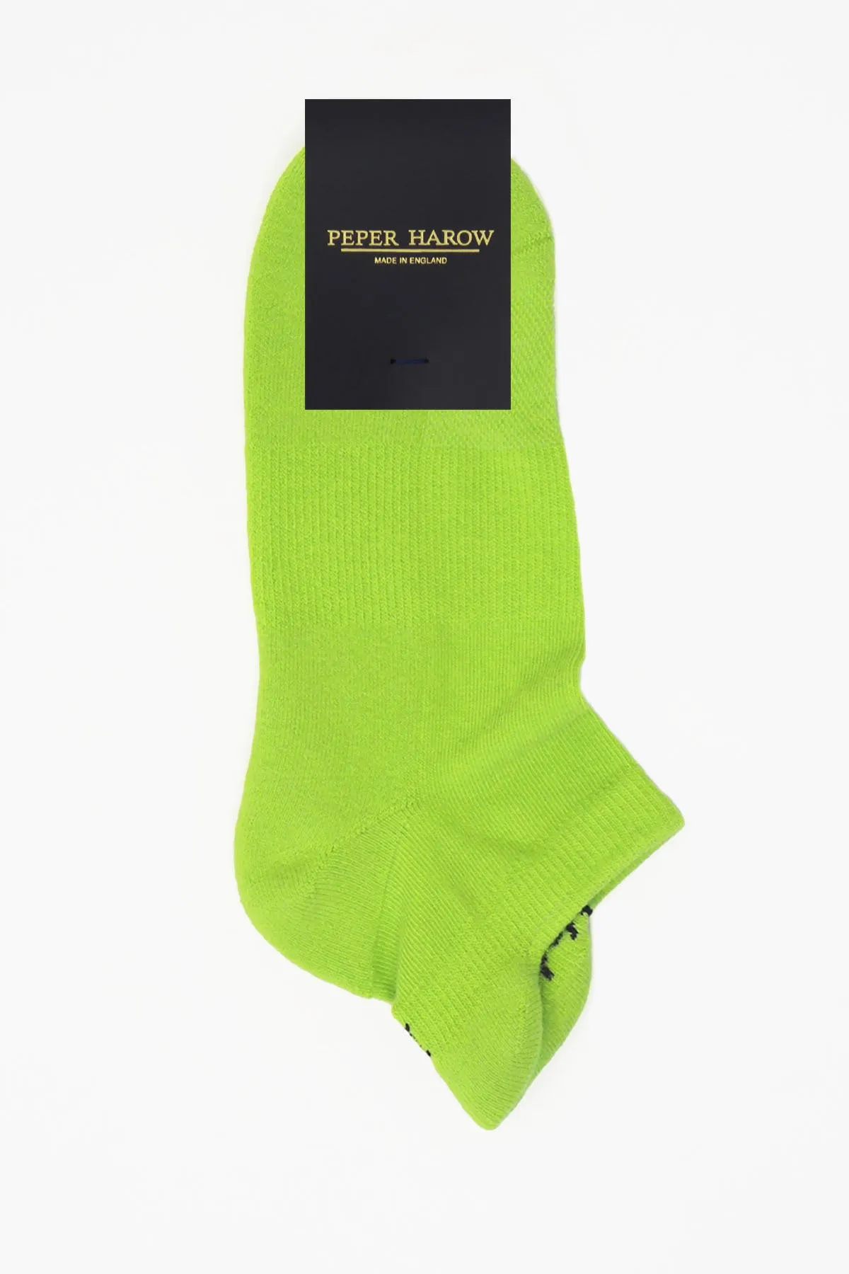 Organic Men's Trainer Sport Socks - Neon
