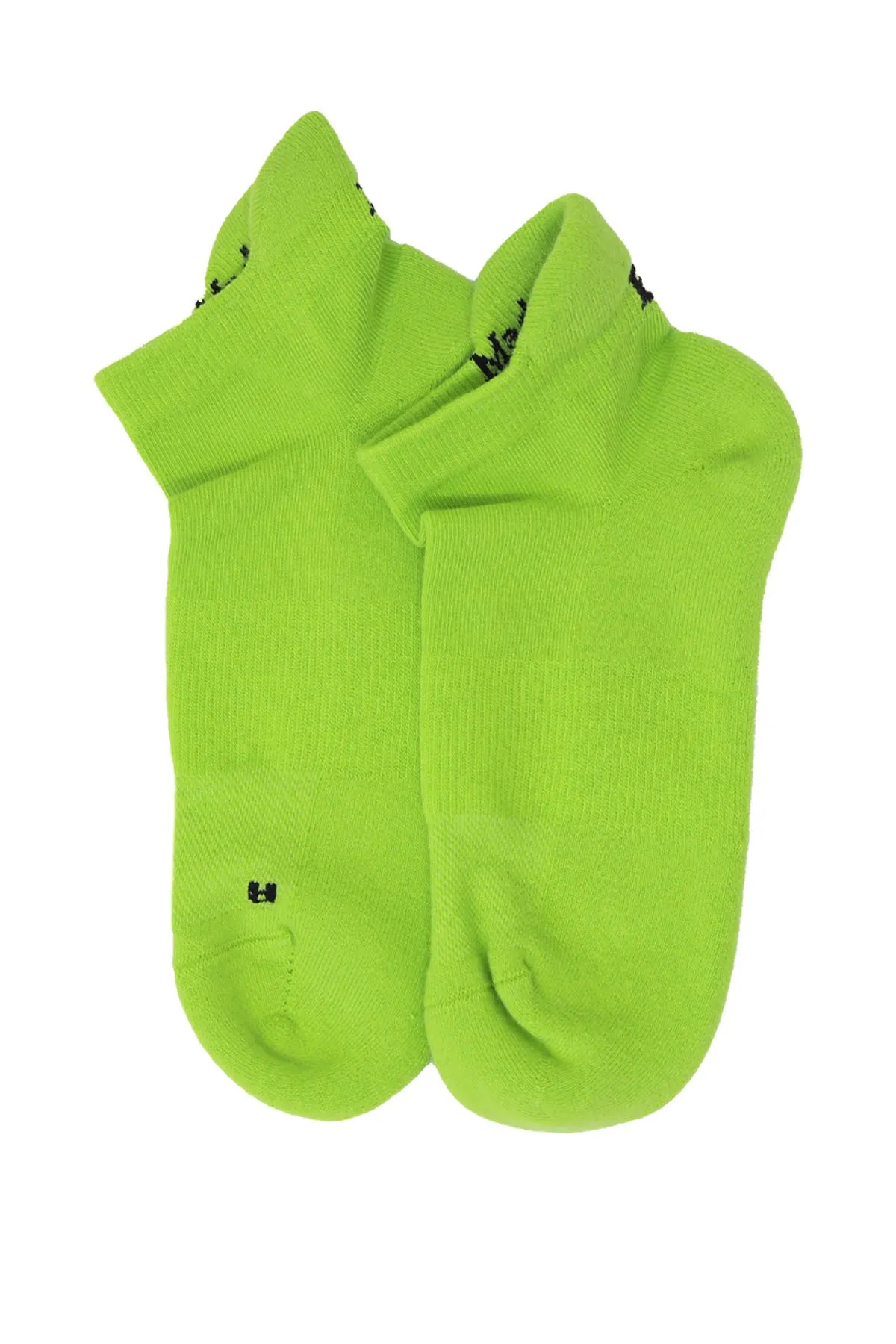 Organic Men's Trainer Sport Socks - Neon