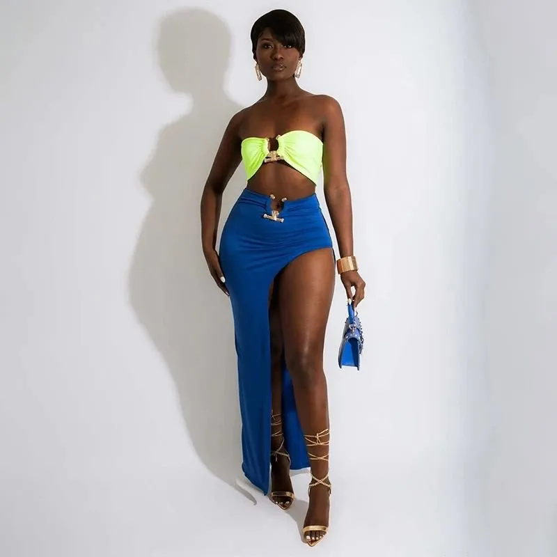 Pankh Jalpari Two Piece Resort Wear Coord Set