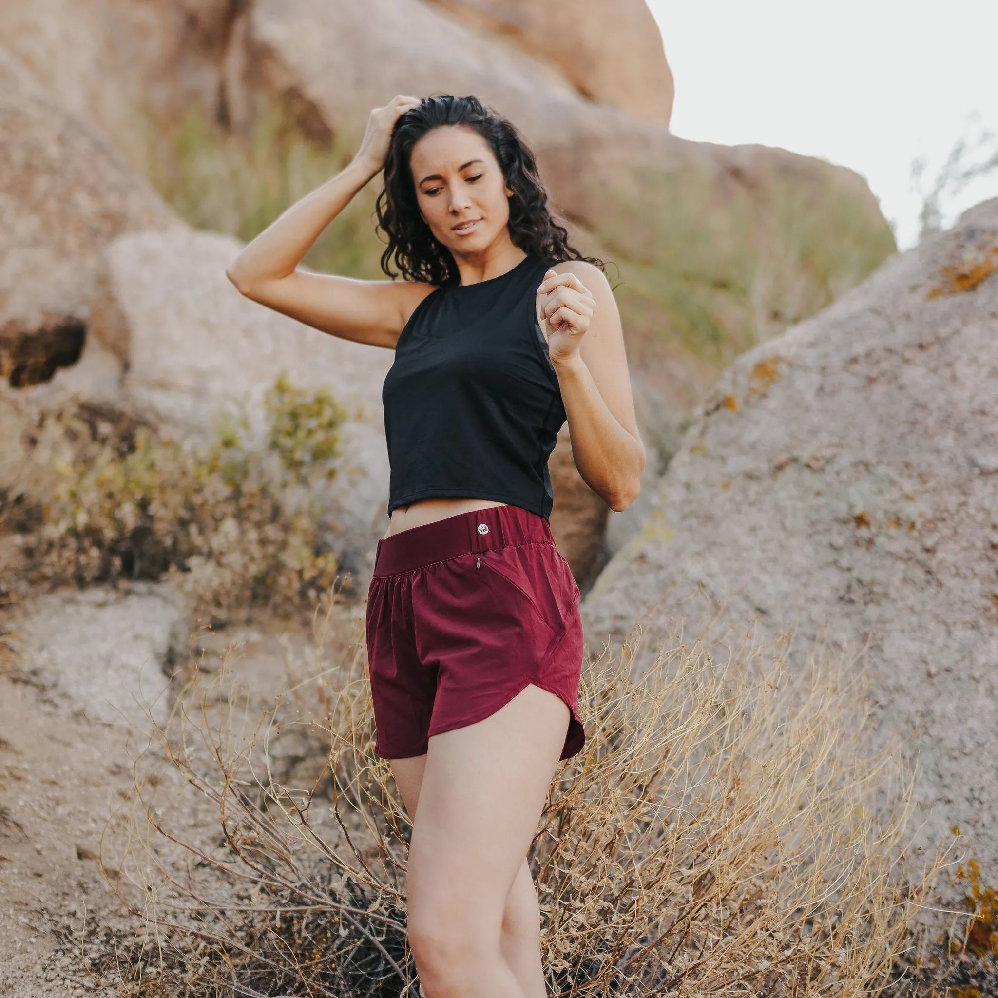 Prize Shorts 2 - Mulberry