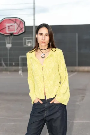Puff and Pencil - Collared Blouses with Cone Sleeves