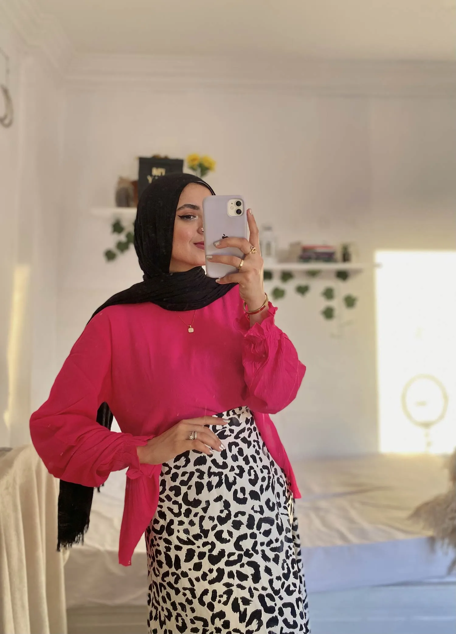 Puff Sleeves Disty Blouse - Allura