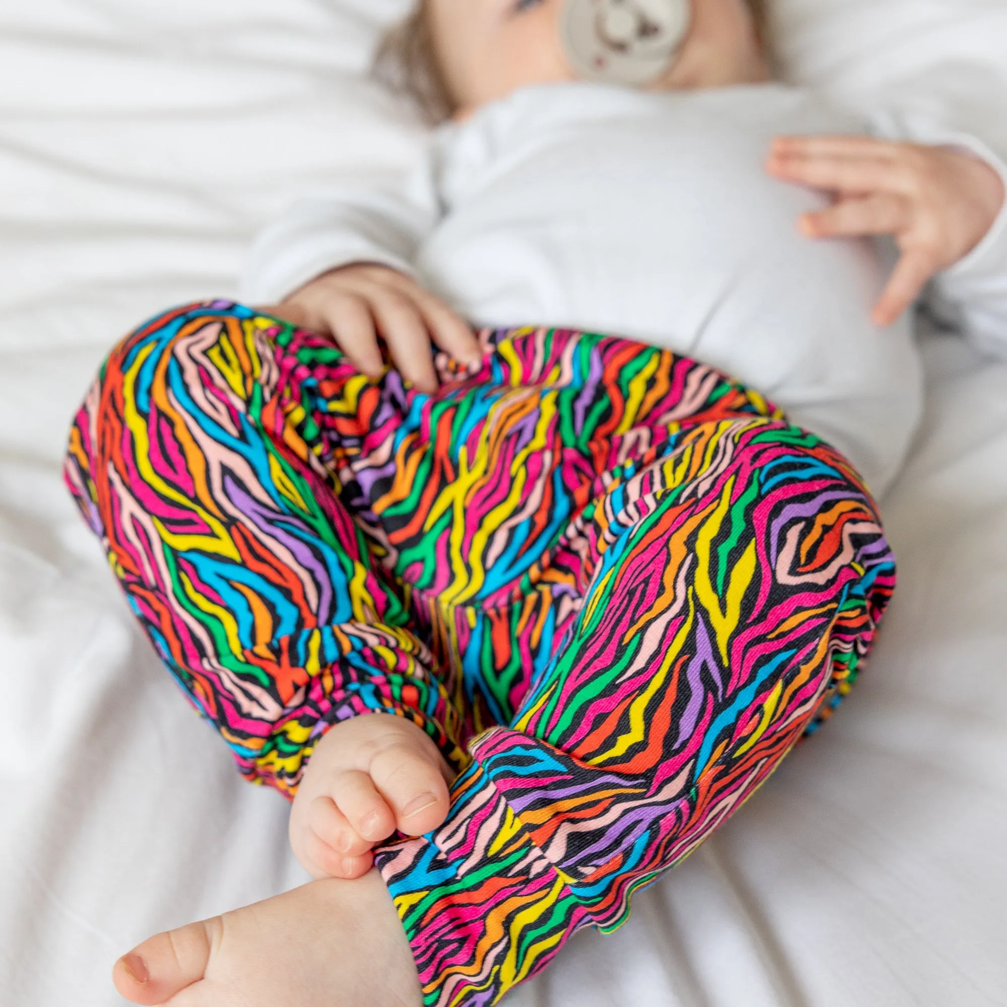 Rainbow Zebra Leggings