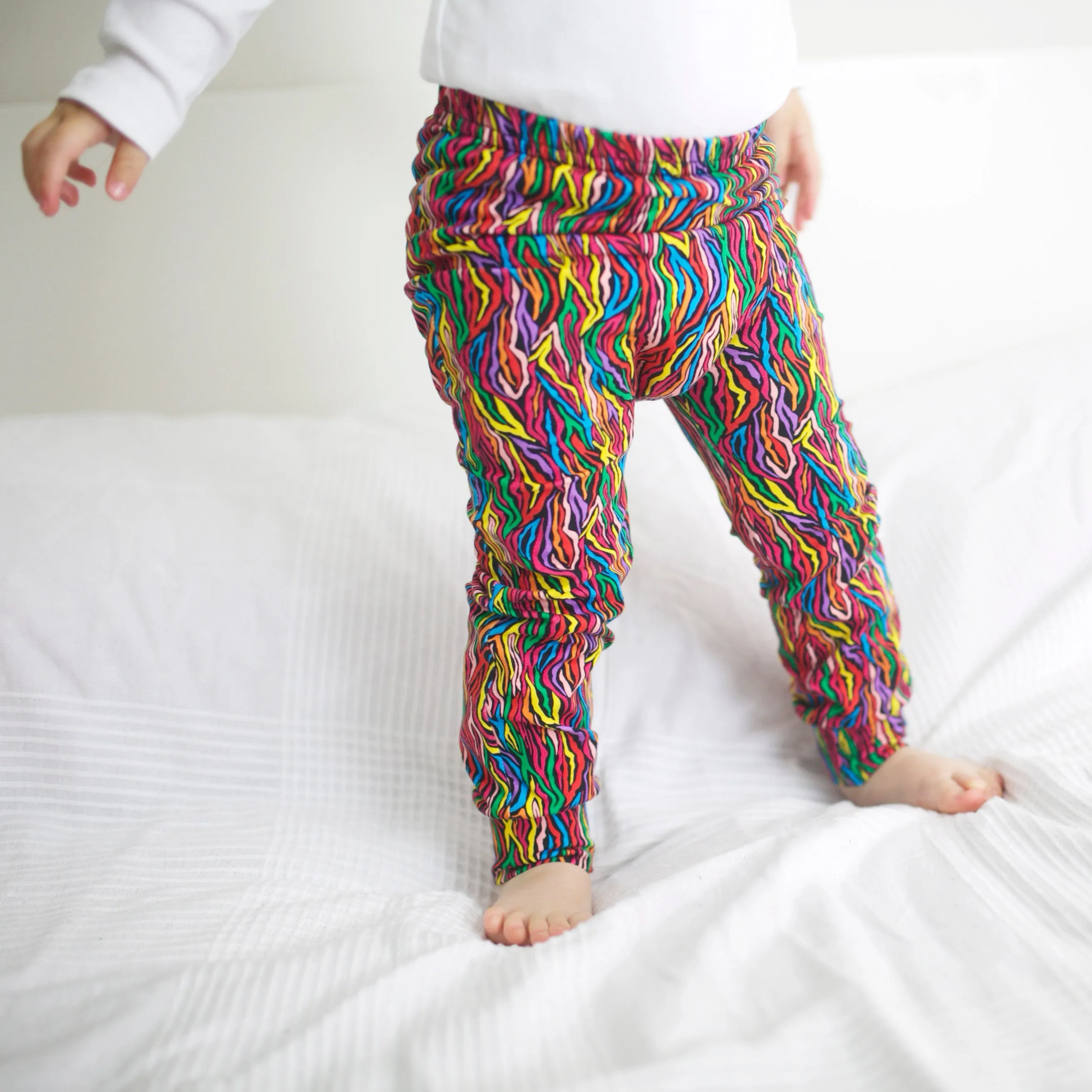 Rainbow Zebra Leggings