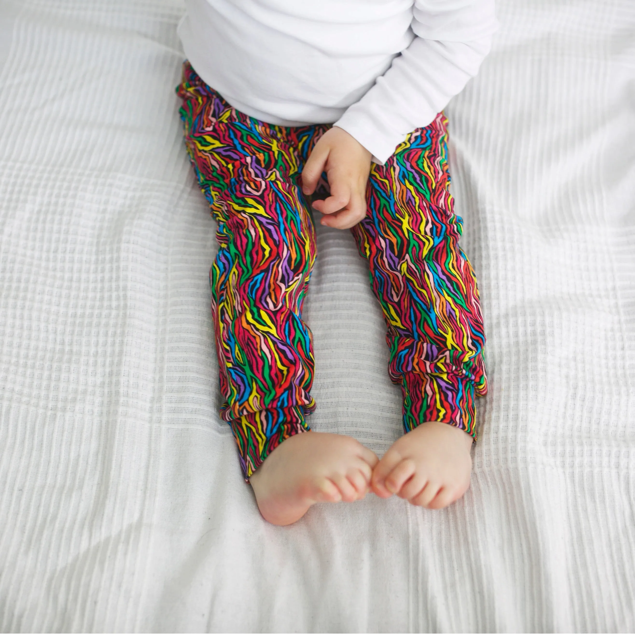 Rainbow Zebra Leggings
