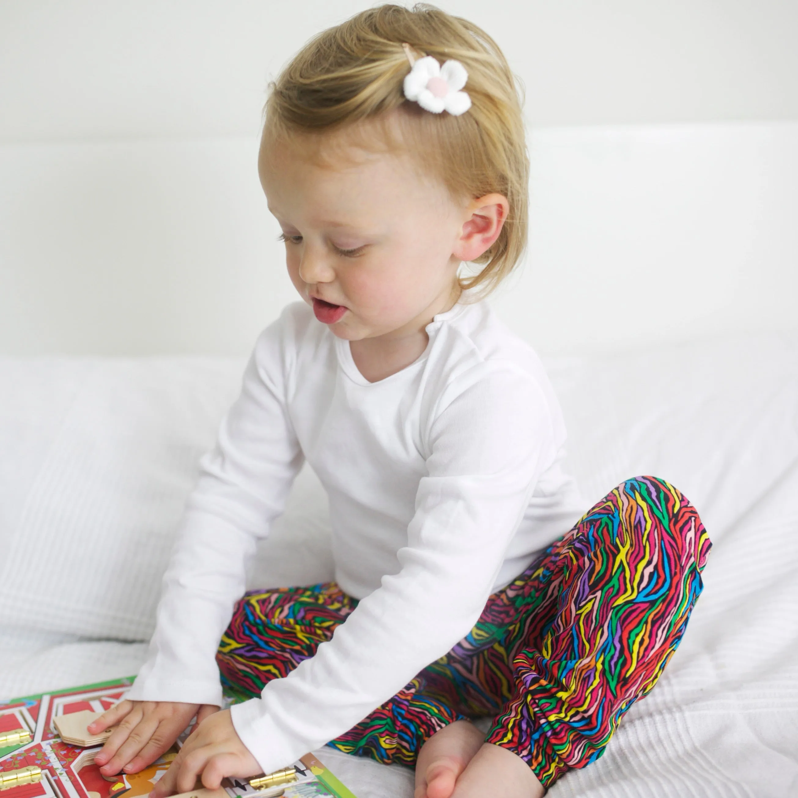 Rainbow Zebra Leggings