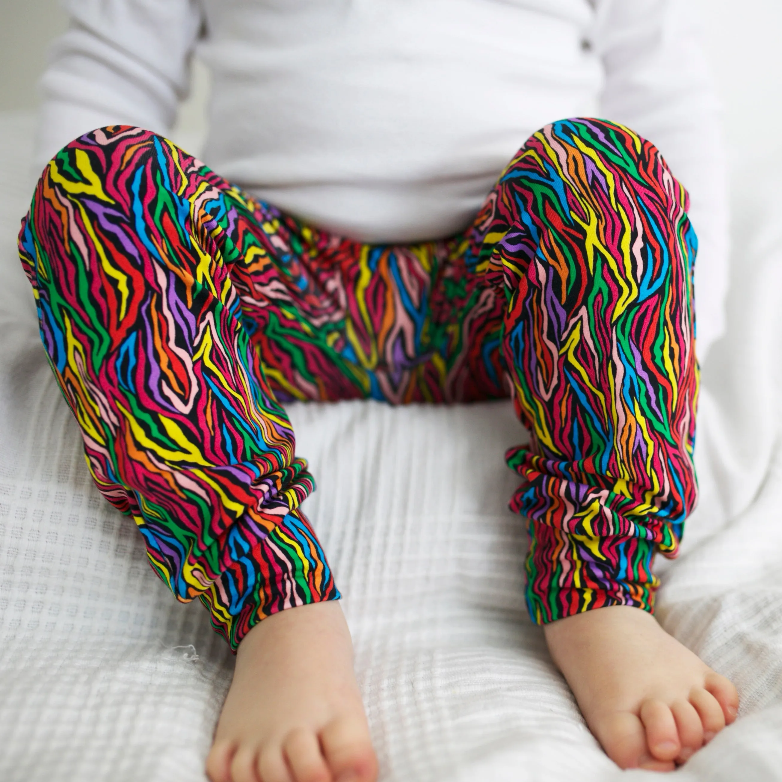 Rainbow Zebra Leggings