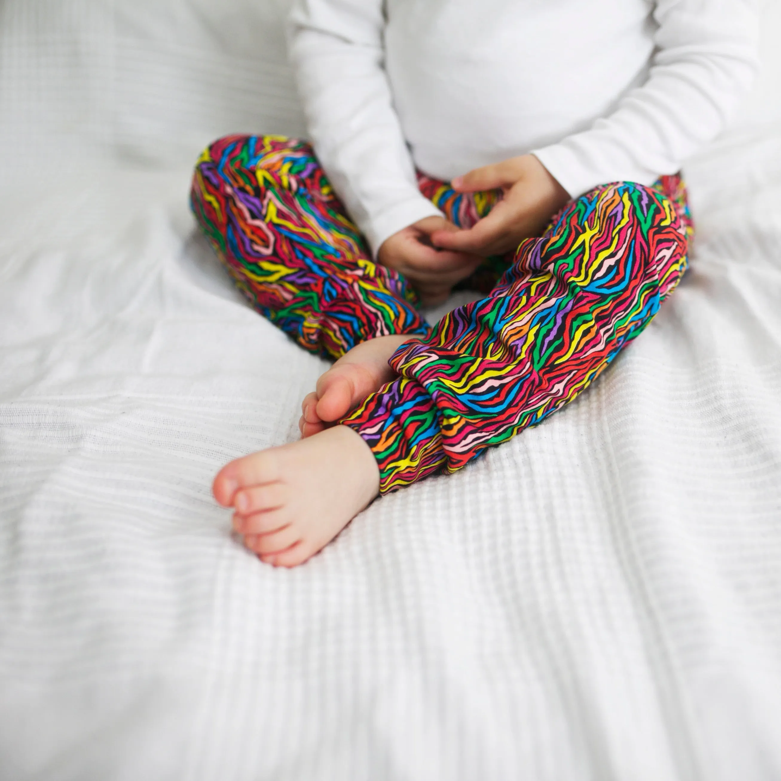 Rainbow Zebra Leggings